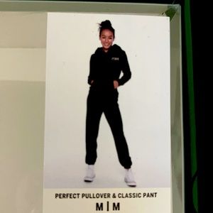 Pink Perfect Pullover & classic Pink Pants Jogging Suit